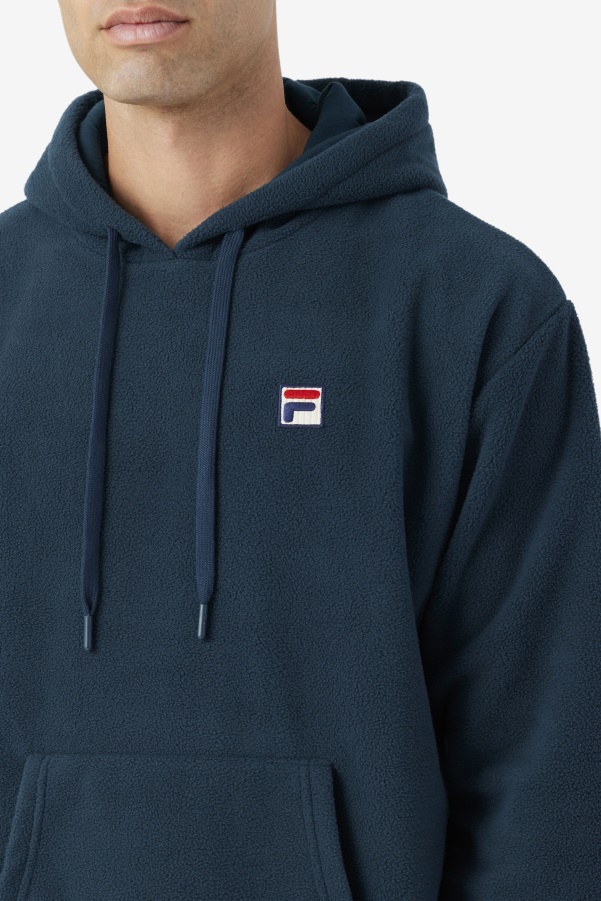 Finn Fleece Hoodie Fila Teal