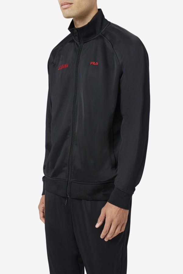 Fila Albania Track Jacket Black/Red
