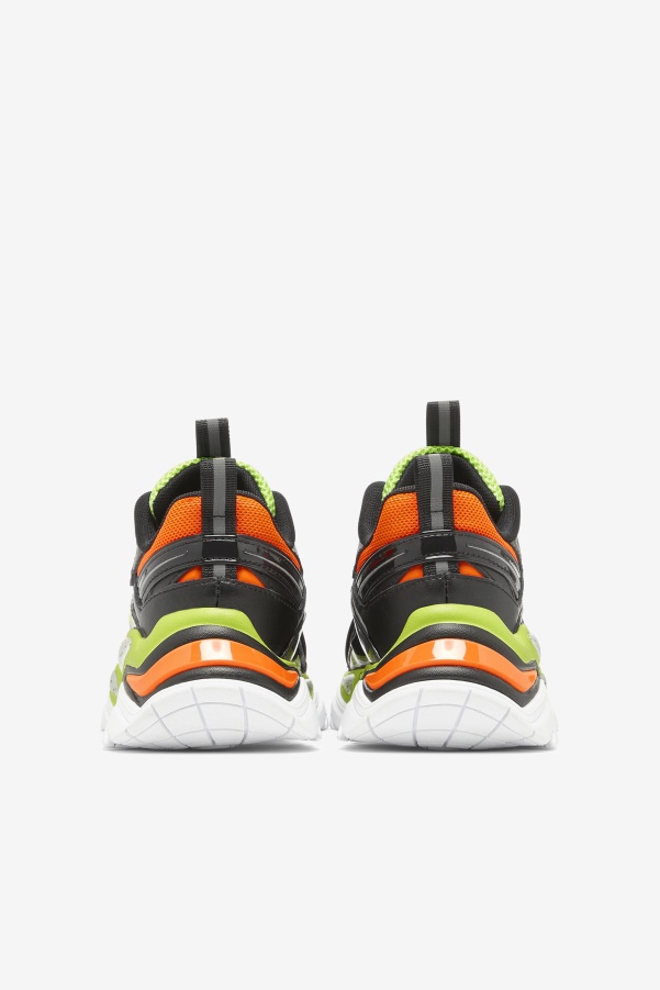 Big Kids' Electrove 2 Fila Black/Red Orange/Lime Punch