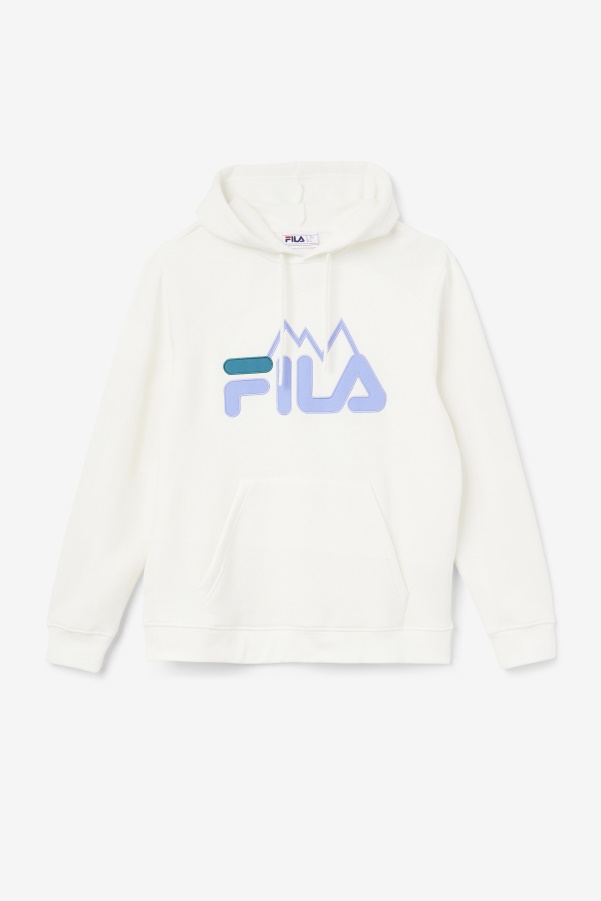 Nan Hoodie Egret/Jacaranda/Deep Lake Fila