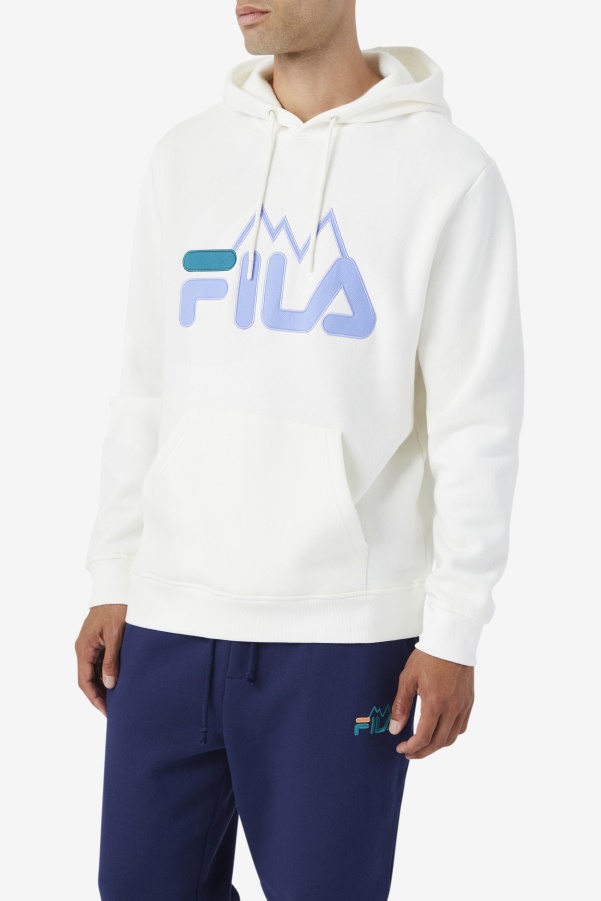 Nan Hoodie Egret/Jacaranda/Deep Lake Fila