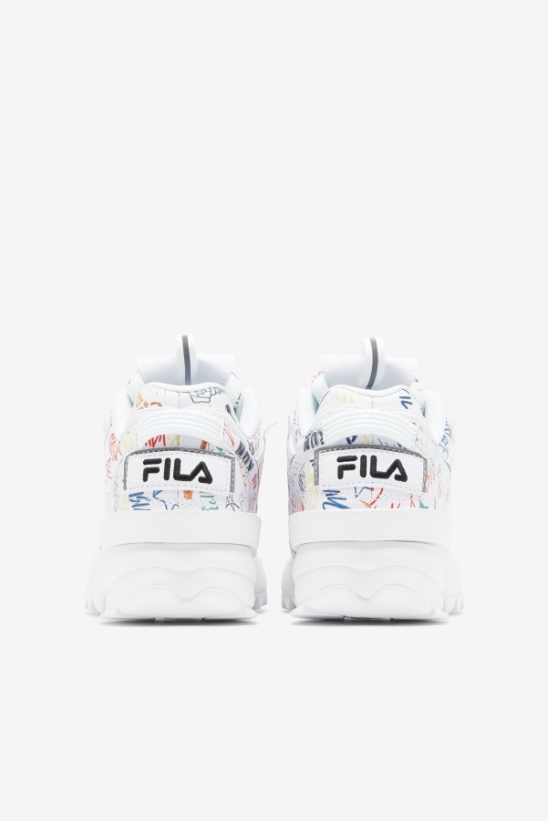 Little Kids' Disruptor 2 EXP Black/White/Multi Fila