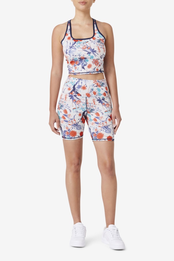 Amirra Reversible Bike Short Navy Fila