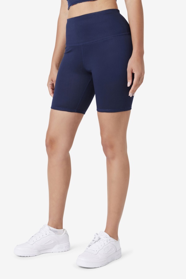 Amirra Reversible Bike Short Navy Fila