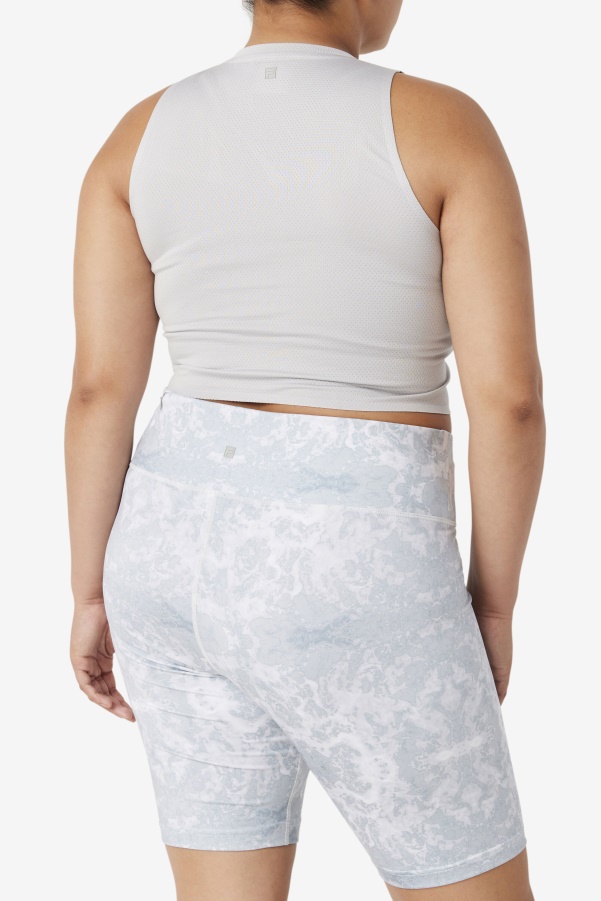 Fila Uplift Athletic Crop Top Highrise/White