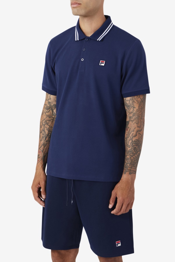 Navy Fila Jelen Polo