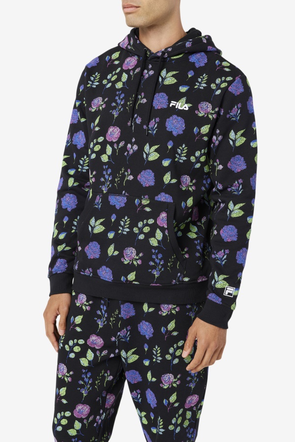 Black Fila Ashokane Hoodie