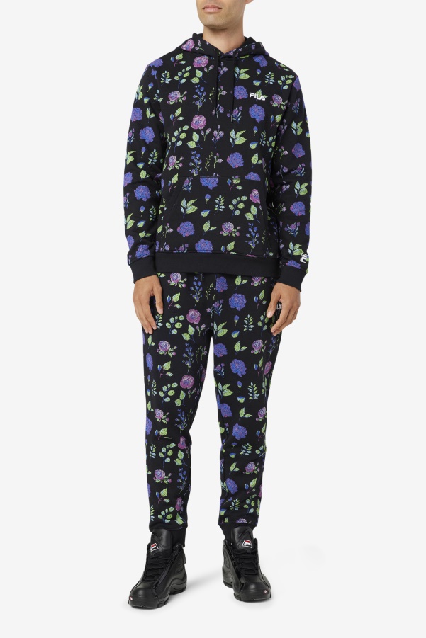 Black Fila Ashokane Hoodie