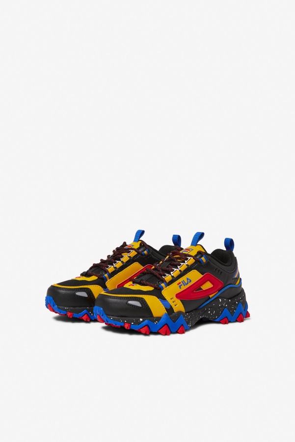 Little Kids' Oakmont Tr Black/Gold/Red Fila