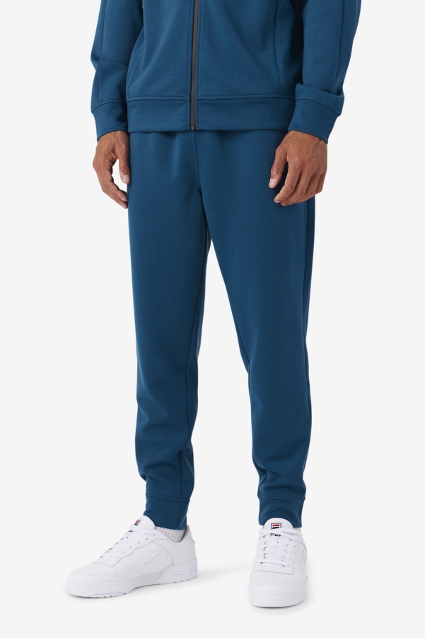 Majolica Blue/Black Fila Himmat Jogger