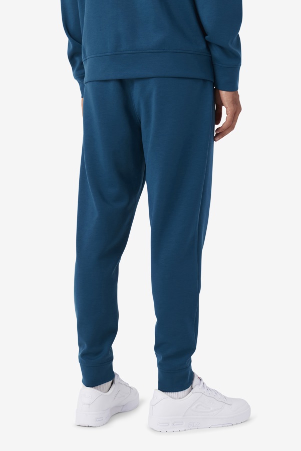 Majolica Blue/Black Fila Himmat Jogger