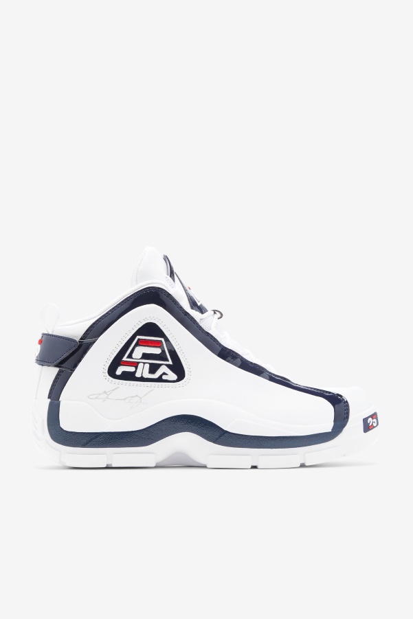 Men's Grant Hill 2 25th Anniversary Edition Fila White/Navy/Red