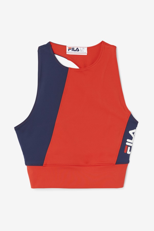 Red Fila Millie Tank