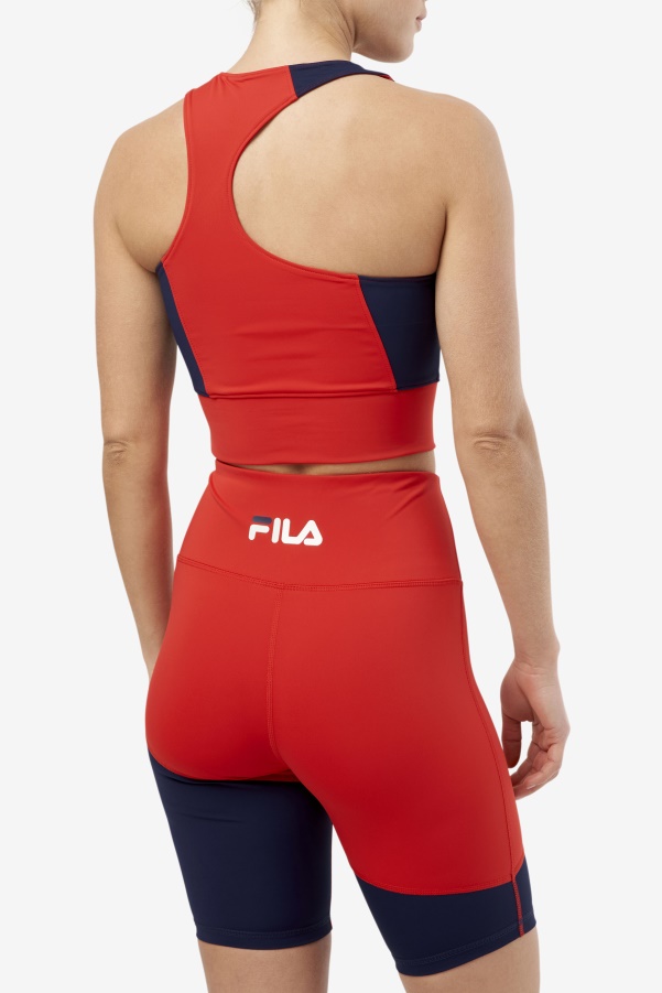 Red Fila Millie Tank