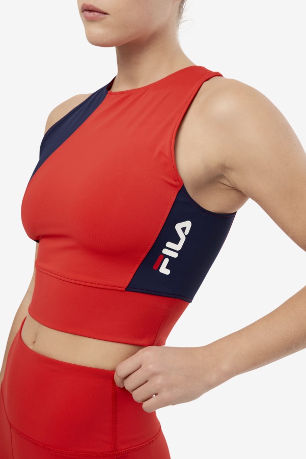 Red Fila Millie Tank