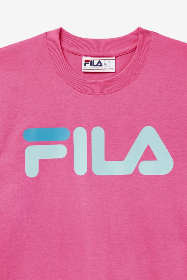 Fila Carmine Rose Men's Eagle Tee