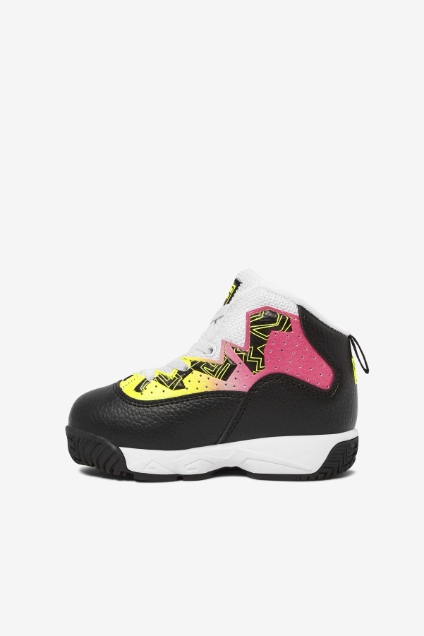 Black/Yellow/White Toddler's Mb Fila