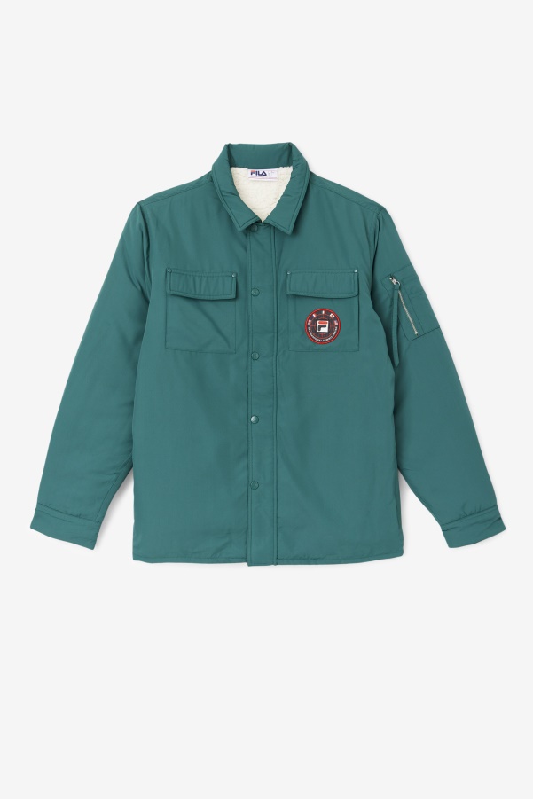 Fila Nile Shacket Junebug/White