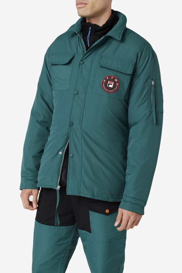 Fila Nile Shacket Junebug/White