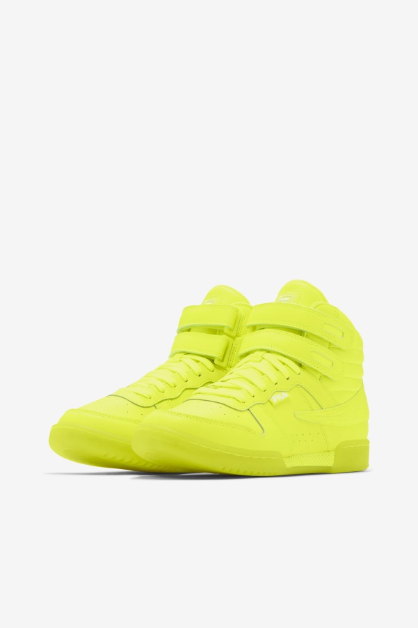 Yellow Women's F-14 Fila
