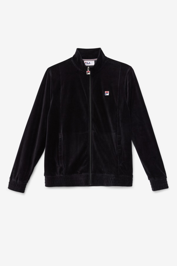 Fila Black O-Fit Velour Jacket