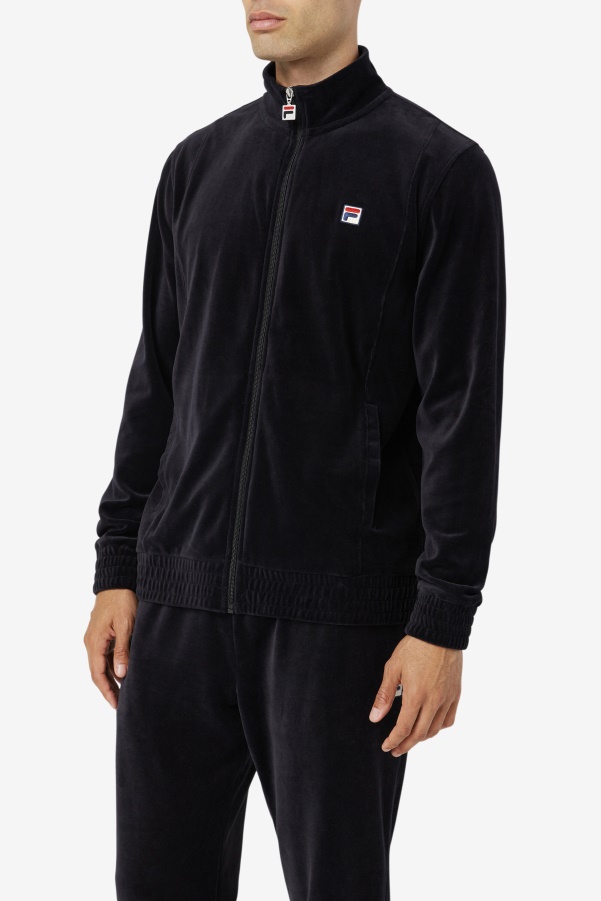 Fila Black O-Fit Velour Jacket