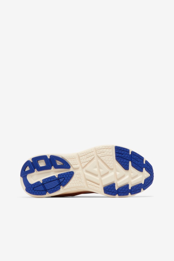 Bombay Brown/Blue/Ecru Fila Women's Trigate