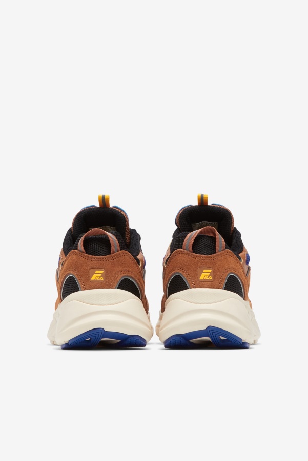 Bombay Brown/Blue/Ecru Fila Women's Trigate