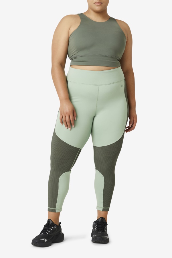 Fila Uplift High Neck Sports Bra Thyme