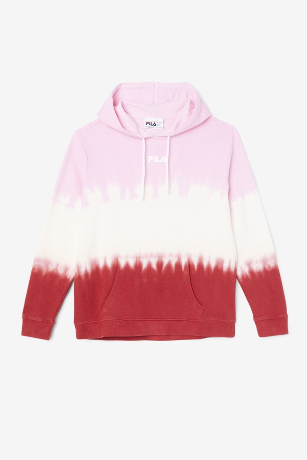 Fila Pirouette/White/Earth Red Aerolynn Tie Dye Hoodie
