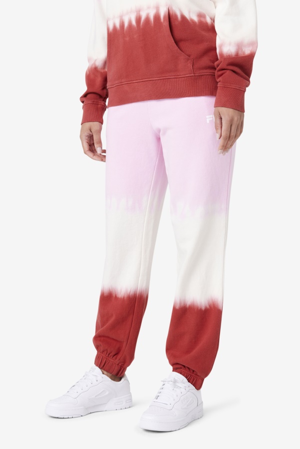 Fila Pirouette/White/Earth Red Raleigh Tie Dye Jogger