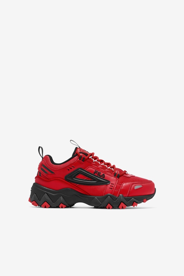 Red/Black Big Kids' Oakmont Tr Fila