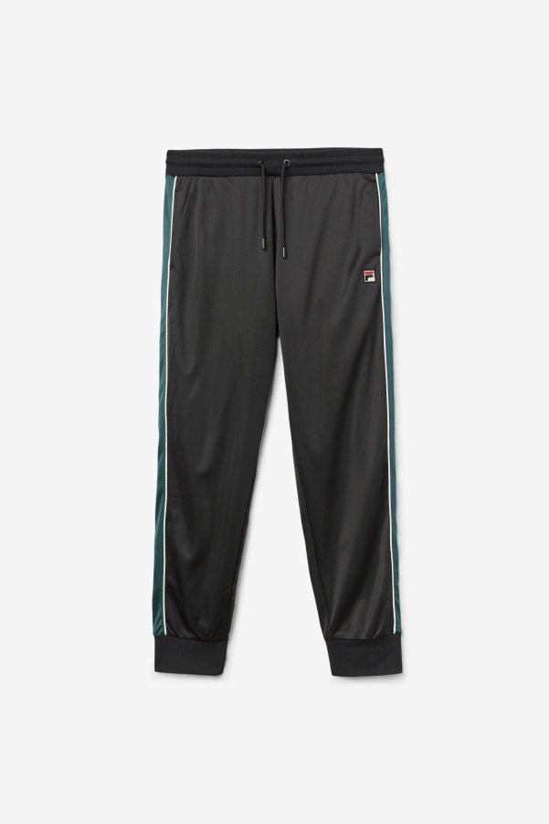Black/June Bug/White Elijah Track Pant Fila