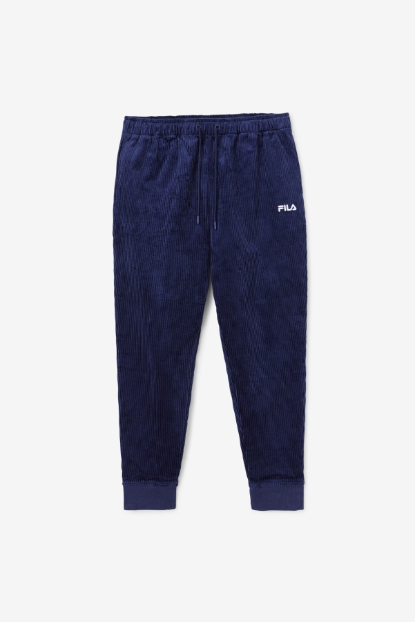 Fila Unnat Cord Joggers Peacoat