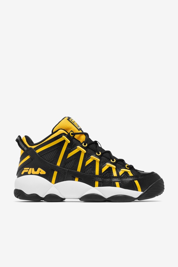 Men's Stackhouse Spaghetti Black/Lemon/White Fila