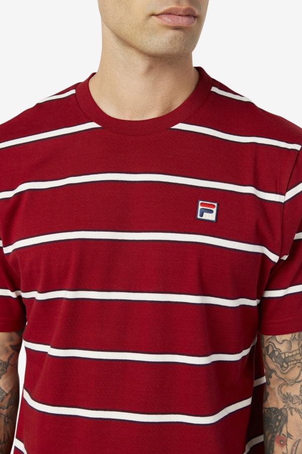 Fila Felix Tee Rhubarb/White