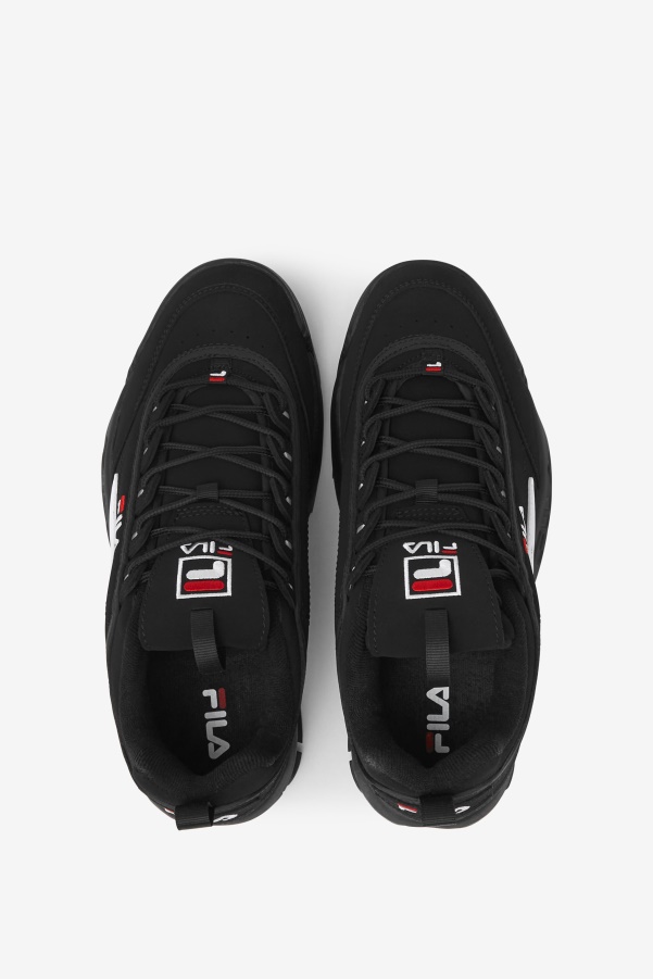 Kids' Disruptor 2 Black/White/Red Fila