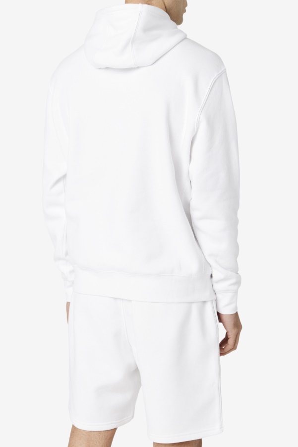 White Algot Hoodie Fila
