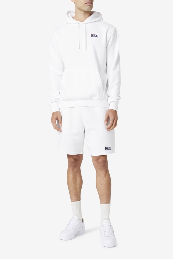 White Algot Hoodie Fila