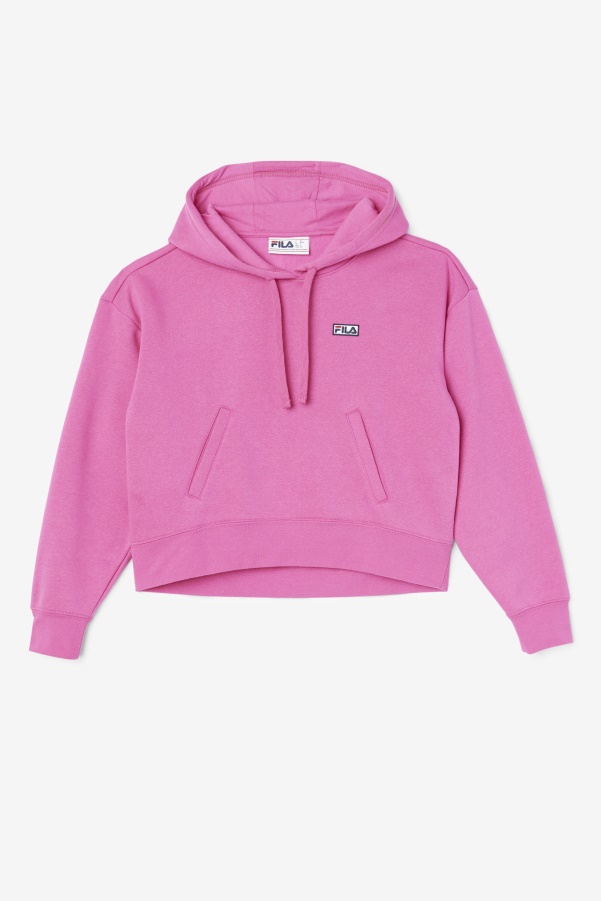 Pink Glow Fila Marina Hoodie