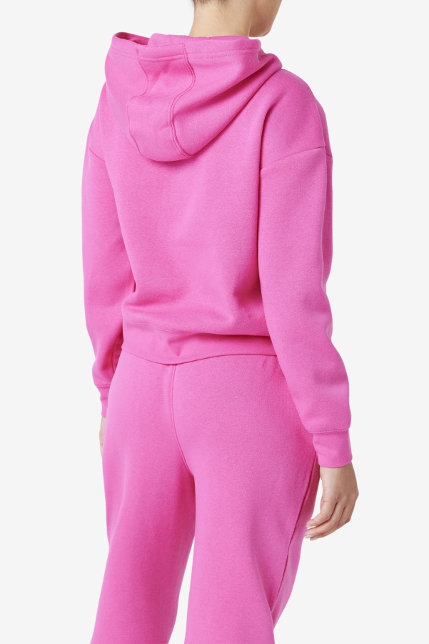 Pink Glow Fila Marina Hoodie