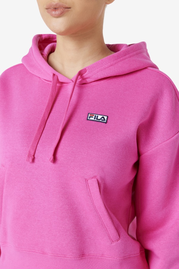 Pink Glow Fila Marina Hoodie
