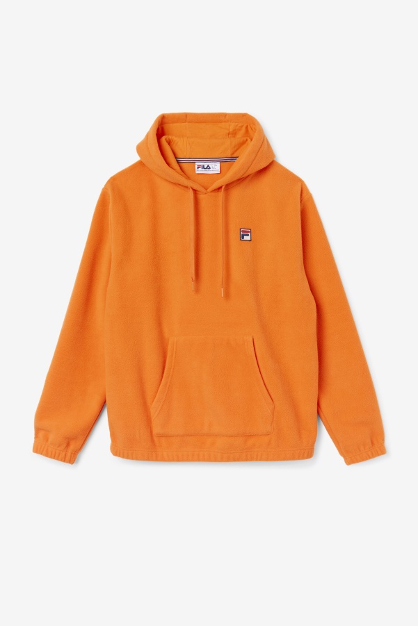 Fila Orange Finn Fleece Hoodie