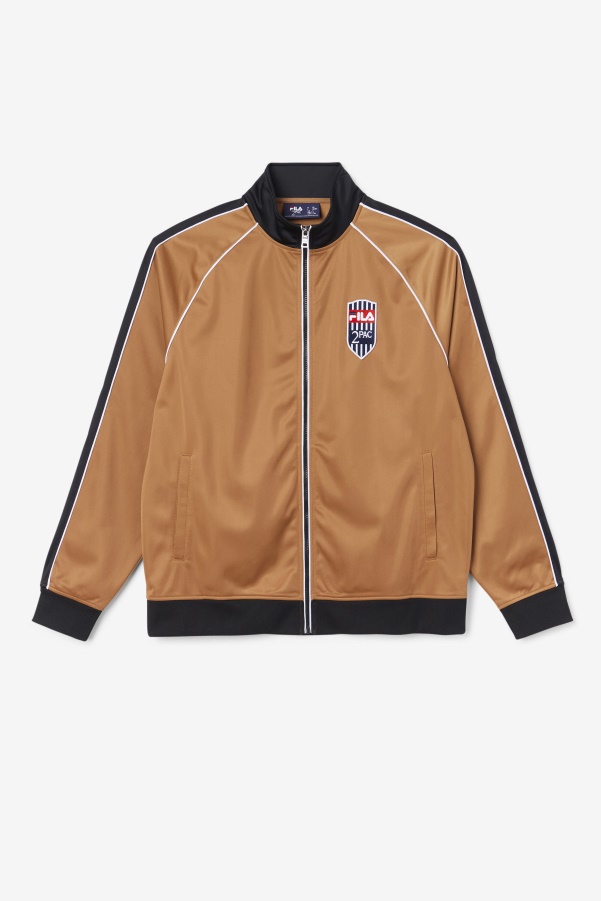 Fila Tobacco Brown/Black/White 2Pac Track Jacket