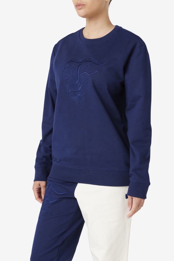 Izabella Sweatshirt Fila Navy