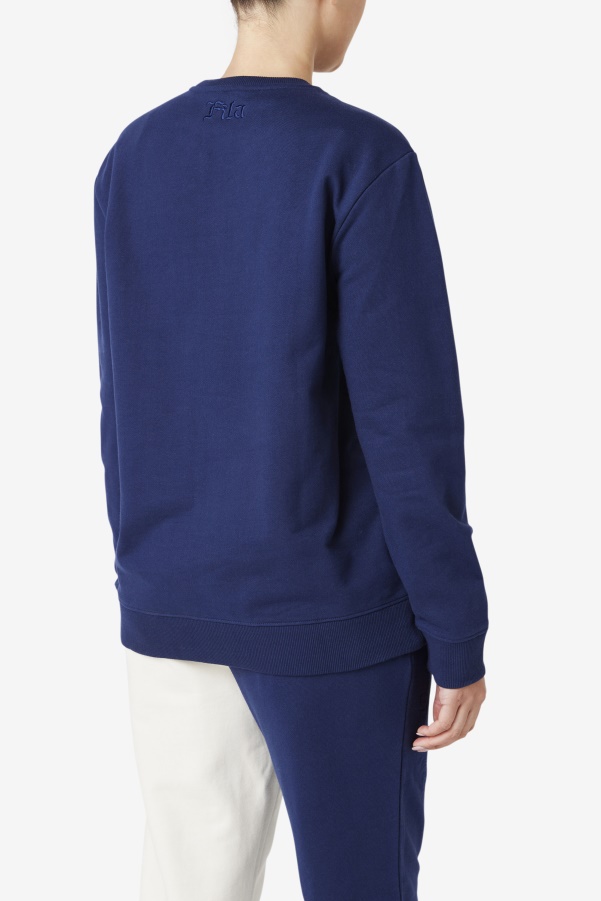 Izabella Sweatshirt Fila Navy