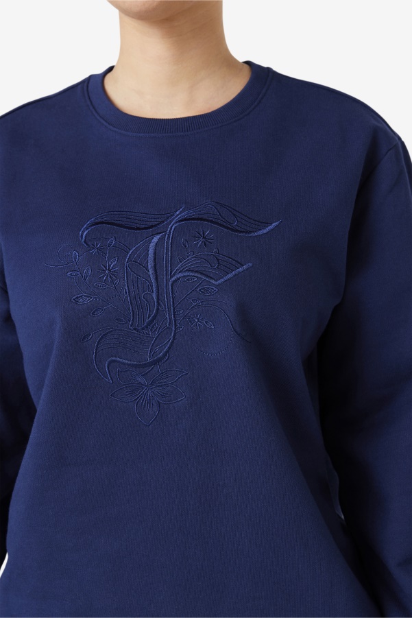 Izabella Sweatshirt Fila Navy