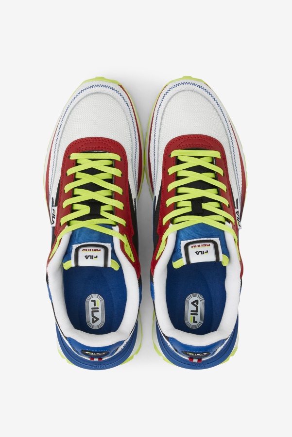 White/Black/Blue Fila Men's Renno