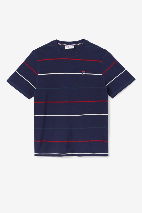 Thiago Crew Fila Navy/Teal/Red