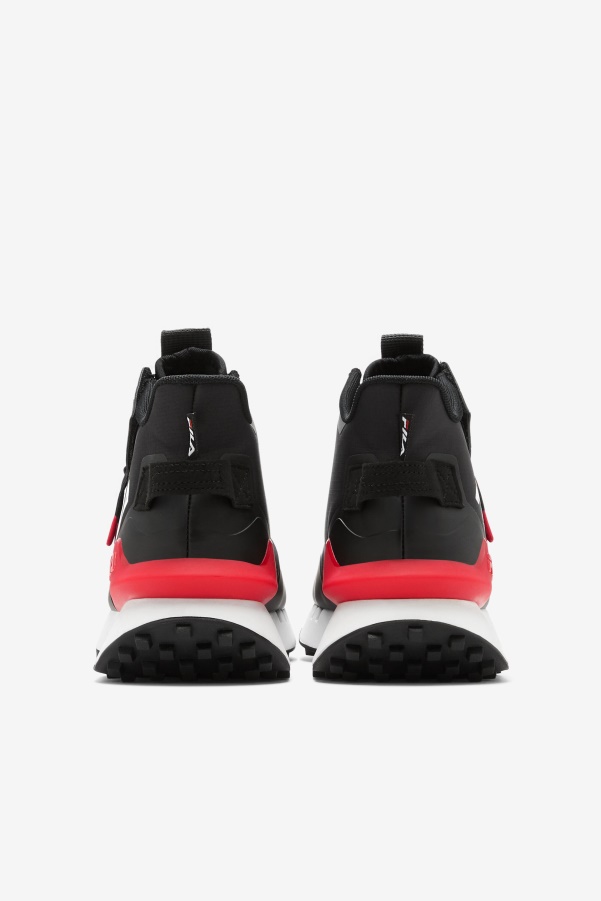 Black/Red/White Women's Space Runner Fila
